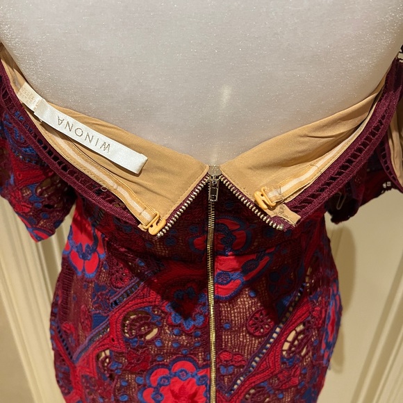 Much more flattering in person and on. Firm fitting shape flattering dress - Picture 10 of 12